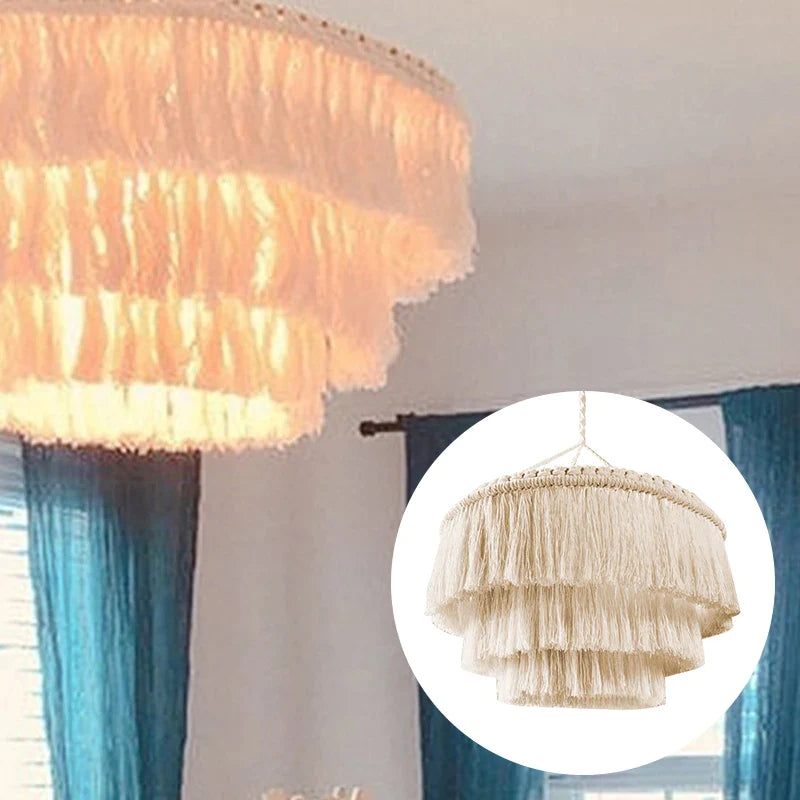 Bohemian Macrame Lampenschirm