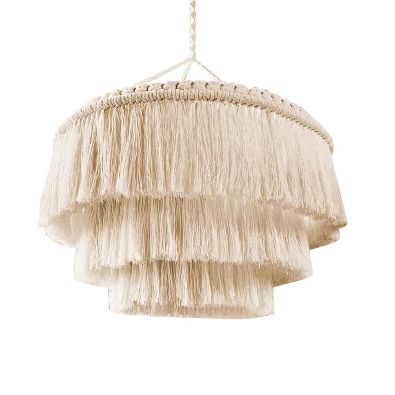 Bohemian Macrame Lampenschirm